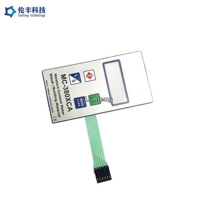 ভালো দাম মেট / চকচকে পিইটি পৃষ্ঠের সাথে কাস্টমাইজযোগ্য এলইডি ঝিল্লি সুইচ অনলাইন