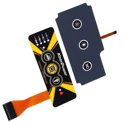 ভালো দাম কাস্টম সিলিকন কীপ্যাড ডিসি 5V ওয়াটারপ্রুফ গ্রেড নমনীয় ঝিল্লি সুইচ অনলাইন