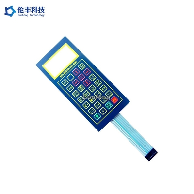 Good price কাস্টম PET স্বচ্ছ LCD জলরোধী ঝিল্লি সুইচ এমবসড কীপ্যাড অনলাইন