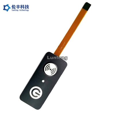 3M468 রিয়ার আঠালো FPC LED মেমব্রেন সুইচ গুড সিলিং 1.0 মিমি পিচ