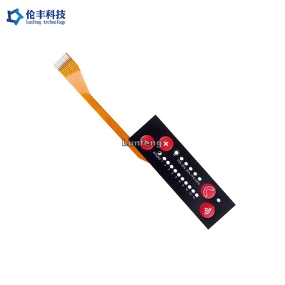 ভালো দাম 3M468 রিয়ার আঠালো LED মেমব্রেন সুইচ ট্যাক্টাইল কীপ্যাড FPC কেবল অনলাইন