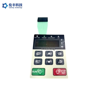ভালো দাম কালো LCD উইন্ডো স্পর্শকাতর LED ঝিল্লি সুইচ ম্যাট চেহারা অনলাইন
