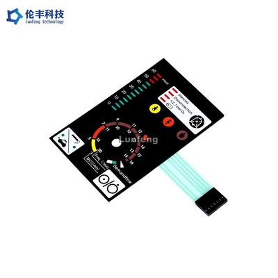 ভালো দাম LCD উইন্ডো LED মেমব্রেন কীপ্যাড, সিলভার সার্কিট LED মেমব্রেন সুইচ অনলাইন