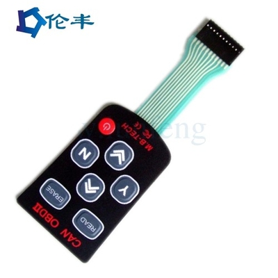 ভালো দাম 3M 468 আঠালো ম্যাট স্পর্শকাতর ধাতু গম্বুজ সুইচ পিইটি পিসি মেমব্রেন কীপ্যাড প্যানেল অনলাইন
