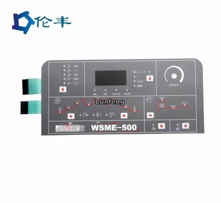 হলুদ LED মেমব্রেন কীপ্যাড LCD মেটাল গম্বুজ মেমব্রেন সুইচ কীবোর্ড